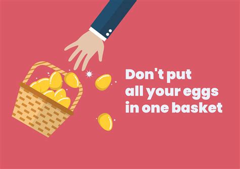 dont put all your eggs in one basket when dating